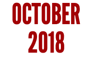 OCTOBER 2018