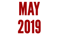 MAY 2019