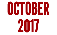 OCTOBER 2017